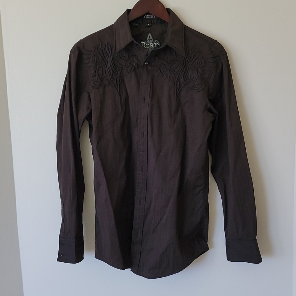 Roar button down shirt
